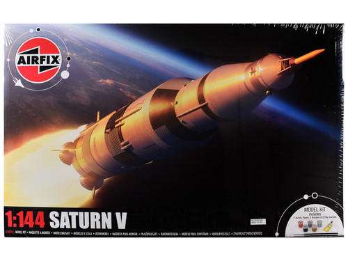 Level 3 Model Kit NASA Saturn V Rocket Gift Set 1/144 Plastic Model Kit by Airfix
