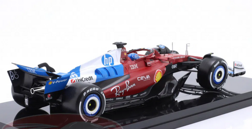 1/18 BBurago 2025 Formula 1 Charles Leclerc Ferrari SF-25 #16 7th Miami GP Car Model