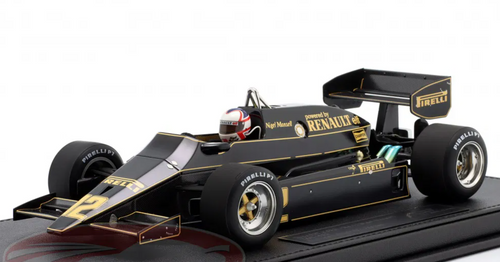 1/18 GP Replicas 1983 Formula 1 Nigel Mansell Lotus 93T #12 Test Car Model with Driver Figure
