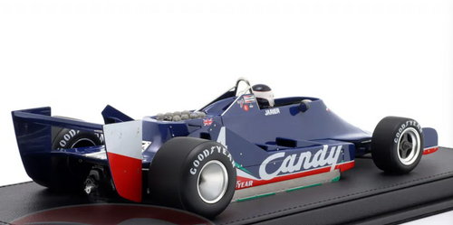 1/18 GP Replicas 1979 Formula 1 Jean-Pierre Jarier Tyrrell 009 #4 3rd British GP Car Model with Driver Figure