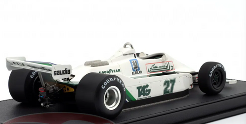 1/18 GP Replicas 1979 Formula 1 Alan Jones Williams FW07 #27 Winner German GP Car Model