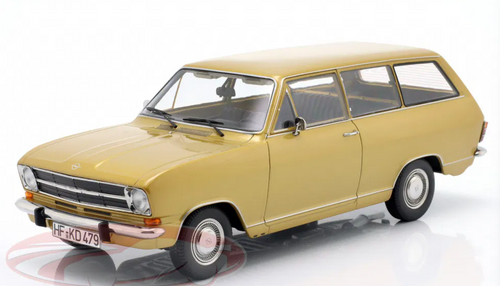 1/18 Touring 1972 Opel Kadett B Caravan (Sahara Gold Yellow) Diecast Car Model
