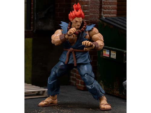 Akuma 6" Moveable Figure with Accessories and Alternate Head and Hands "Ultra Street Fighter II: The Final Challengers" (2017) Video Game Model by Jada