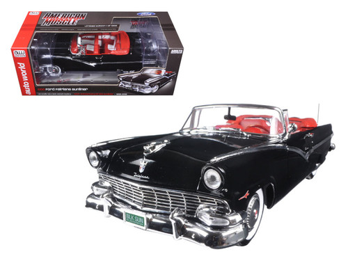 1/18 Auto World 1956 Ford Sunliner (Mcacn) Diecast Car Model
