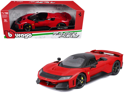 1/18 BBurago 2024 Ferrari F80 (Red) Diecast Car Model
