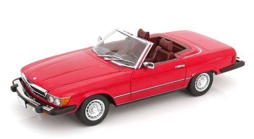 1/12 KK-Scale 1979 Mercedes-Benz 450 SL (R107) US Version 1979 (TV series) Dallas (Red) Diecast Car Model