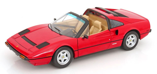 1/12 KK-Scale 1982 Ferrari 308 GTS QV US Version 1982 (TV series) Red Diecast Car Model