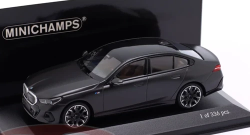1/43 Minichamps 2024 BMW i5 (Matte Grey) Diecast Car Model