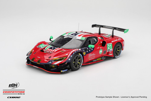 1/18 BBR 2025 Ferrari 296 GT3 #50 Af Corse 2025 IMSA Daytona 24