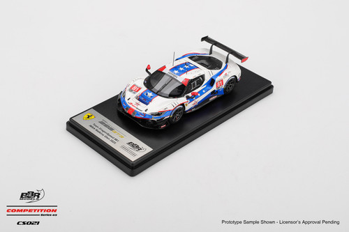 1/43 BBR Ferrari 296 GT3 #81 DragonSpeed 2025 IMSA Watkins Glen