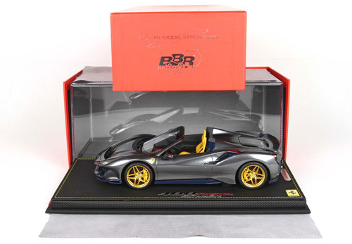 BBR Models 1:18 Ferrari 488 Pista Piloti Année De Construction 2018 Noir P18160c