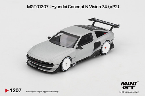 1/64 Mini GT Hyundai Concept N Vision 74 (VP2) Korea Exclusive