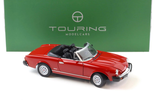 1/18 Touring 1982 Pininfarina Spidereuropa (Red) Diecast Car Model