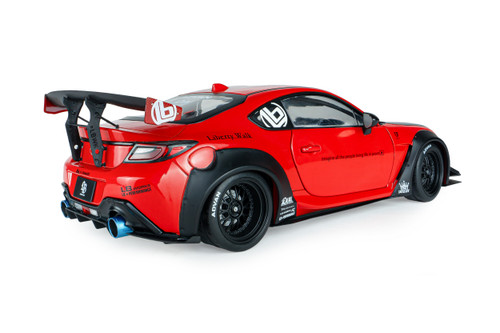 1/18 Solido 2024 Toyota GR86 Liberty Walk (Red) Diecast Car Model