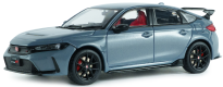 1/43 Solido 2023 Honda Civic Type R (Sonic Grey) Diecast Car Model