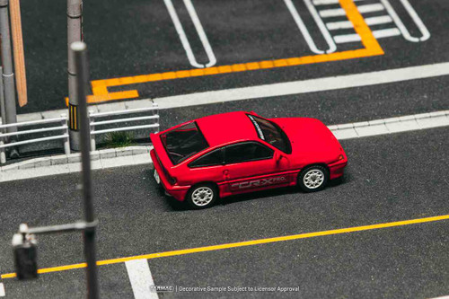 1/64 Tarmac Works Honda Ballade Sport Mugen CR-X Pro (Red) Diecast Car Model