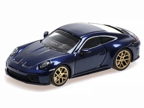 2025 Porsche 911 (992.2) GT3 Touring Blue Metallic Limited Edition to 240 pieces Worldwide 1/64 Diecast Model Car by Minichamps