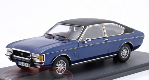 1/18 Schuco 1974 Ford Granada Coupe (Dark Blue) Car Model