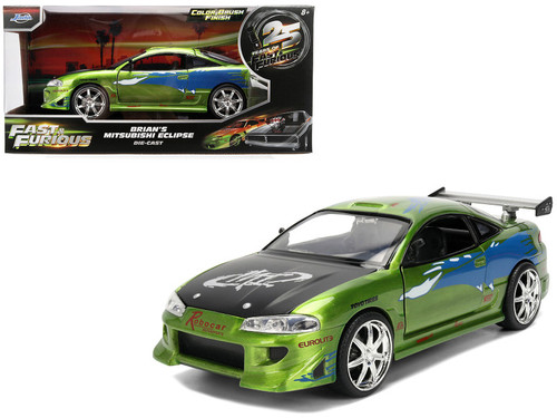 1/24 Jada Brian's Mitsubishi Eclipse Green 