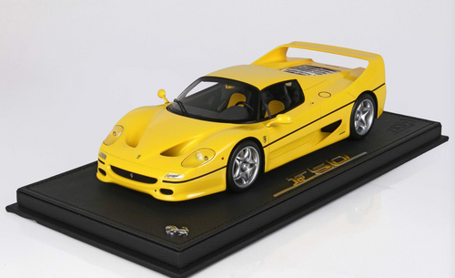1/18 BBR 1995 Ferrari F50 Coupe (Yellow) Car Model Limited 150 Pieces