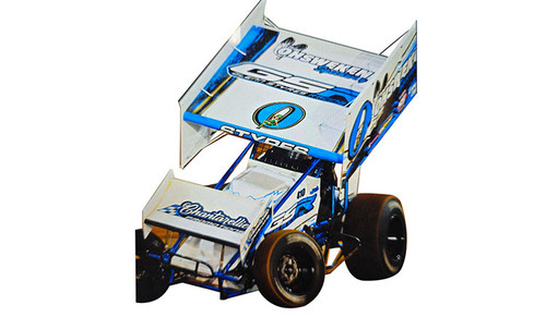 1/18 ACME 2026 #0 GSR Chassis Sprint Car - Glenn Styres Diecast Car Model