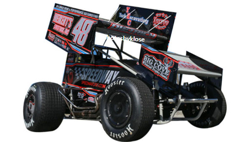 1/18 ACME 2026 #48 Weikert's Livestock Sprint Car - Danny Dietrich