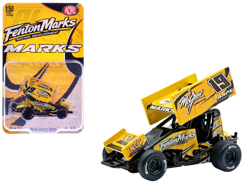 1/50 ACME 2026 #19 Fenton Marks Racing Sprint Car - Brent Marks Diecast Car Model