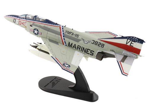 McDonnell Douglas F-4J Phantom II Fighter-Bomber Aircraft "153828 MCAS Iwakuni Japan" (1976) United States Marine Corps "Air Power Series" 1/72 Diecast Model by Hobby Master