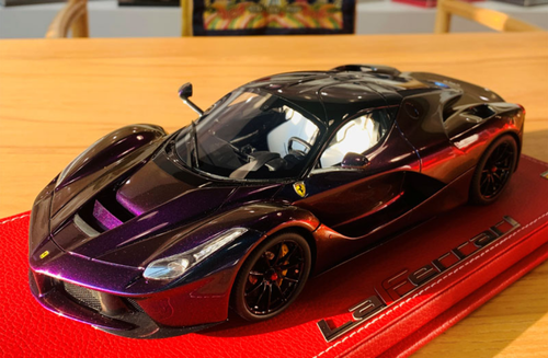 1/18 BBR Ferrari LaFerrari (Purple) Resin Car Model Limited