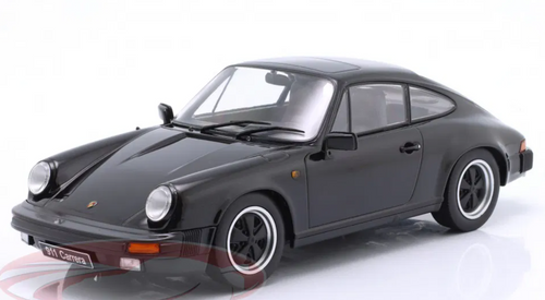 1/18 KK-Scale 1983 Porsche 911 930 Carrera Coupe (Black) Diecast Car Model