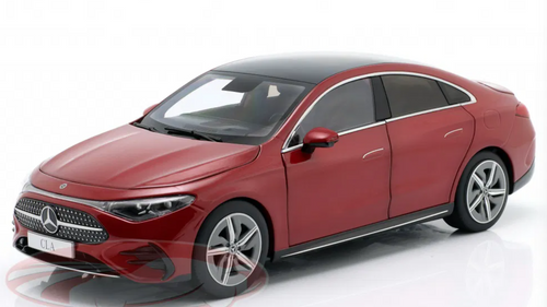 1/18 Dealer Edition 2026 Mercedes-Benz CLA Coupe (C178) HEV (Patagonian Red Metallic) Diecast Car Model