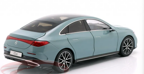 1/18 Dealer Edition 2026 Mercedes-Benz CLA Coupe (C178) HEV (Aquamint Blue) Diecast Car Model