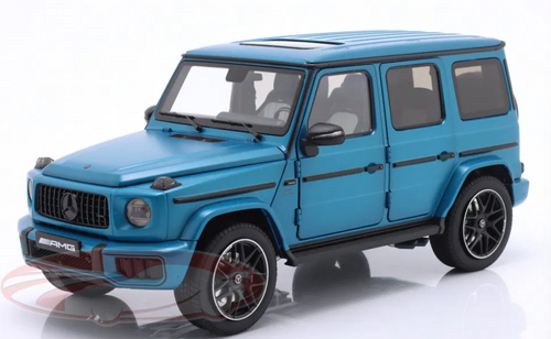 1/18 Dealer Edition 2025 Mercedes-Benz AMG G63 AMG (W465) (Hyperblue Magno Blue) Diecast Car Model