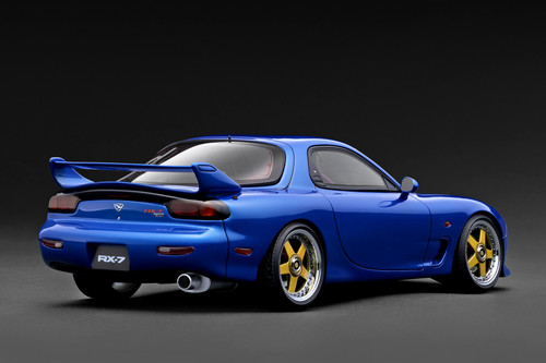 1/18 Ignition Model Mazda RX-7 RX7 (FD3S) Blue Metallic Car Model