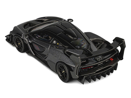 1/64 CM Model McLaren Senna GTR (Dark Grey) Diecast Car Model