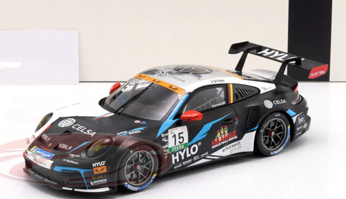 1/18 Ixo 2024 Porsche 911 GT3 Cup #15 2nd Oschersleben Porsche Cup Deutschland Team75 Bernhard Janne Stiak Diecast Car Model