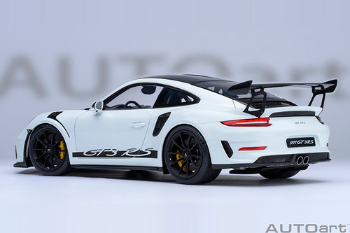 1/18 AUTOart Porsche 911 (991.2) GT3 RS Weissach Package (White) Car Model