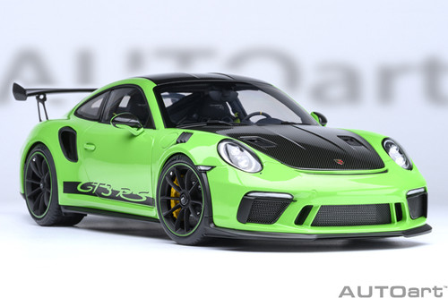 1/18 AUTOart Porsche 911 (991.2) GT3 RS Weissach Package (Lizard Green) Car Model