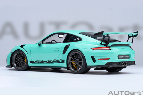 1/18 AUTOart Porsche 911 (991.2) GT3 RS (Mint Green) Car Model