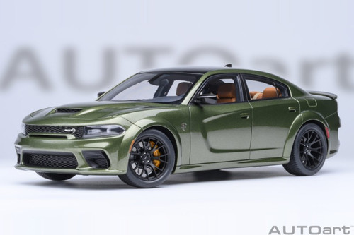 1/18 AUTOart Dodge Charger SRT Hellcat Redeye Jailbreak (F8 Green) Car Model