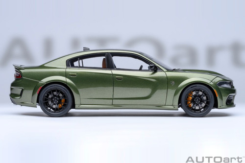 1/18 AUTOart Dodge Charger SRT Hellcat Redeye Jailbreak (F8 Green) Car Model