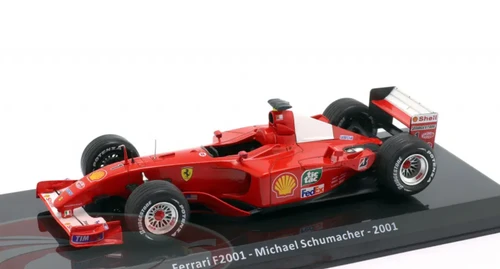 1/24 Premium Collectibles 2001 Formula 1 Michael Schumacher Ferrari F2001 #1 Formula 1 2001 World Champion Car Model