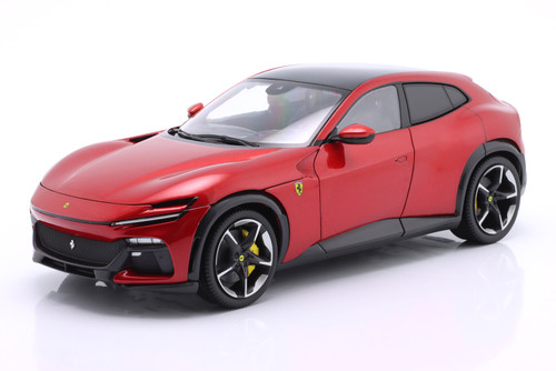 1/18 Polistil 2022 Ferrari Purosangue (Magma Red) Diecast Car Model