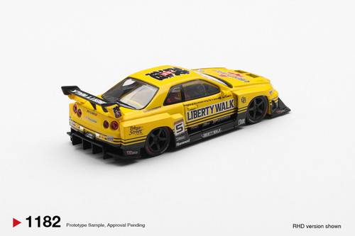 1/64 INNO64 NISSAN SKYLINE GT-R (R34) NISMO SPORTS RESETTING
