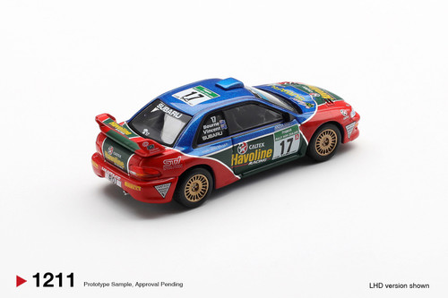 1/24 Altaya 2001 Subaru Impreza S7 WRC #5 Winner Rally New Zealand