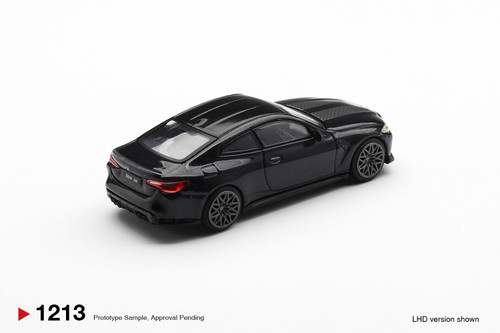 1/64 Mini GT BMW M4 LB Works Black with M Stripes Diecast Car