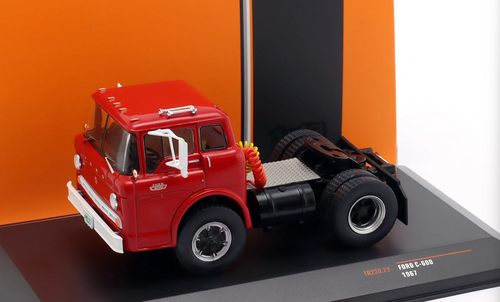 1/43 Ixo 1967 Ford C-600 (Red) Diecast Car Model