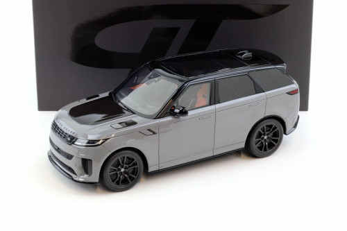 DAMAGED AS-IS 1/18 GT Spirit 2024 Land Rover Range Rover Sport SV Edition Two (Grey) Car Model