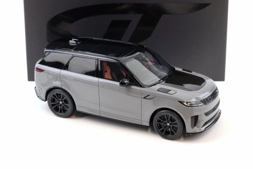 DAMAGED AS-IS 1/18 GT Spirit 2024 Land Rover Range Rover Sport SV Edition Two (Grey) Car Model