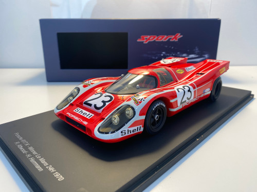 DEFECT AS-IS 1/18 Spark Porsche 917 K No.23 Winner 24H Le Mans 1970 R. Attwood - H. Herrmann Car Model